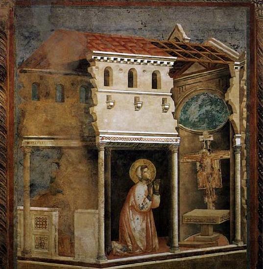 GIOTTO di Bondone Miracle of the Crucifix